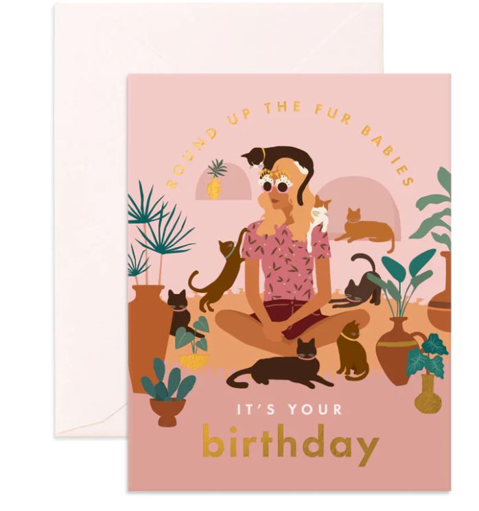 Birthday Greeting Cards Fox and Fallow