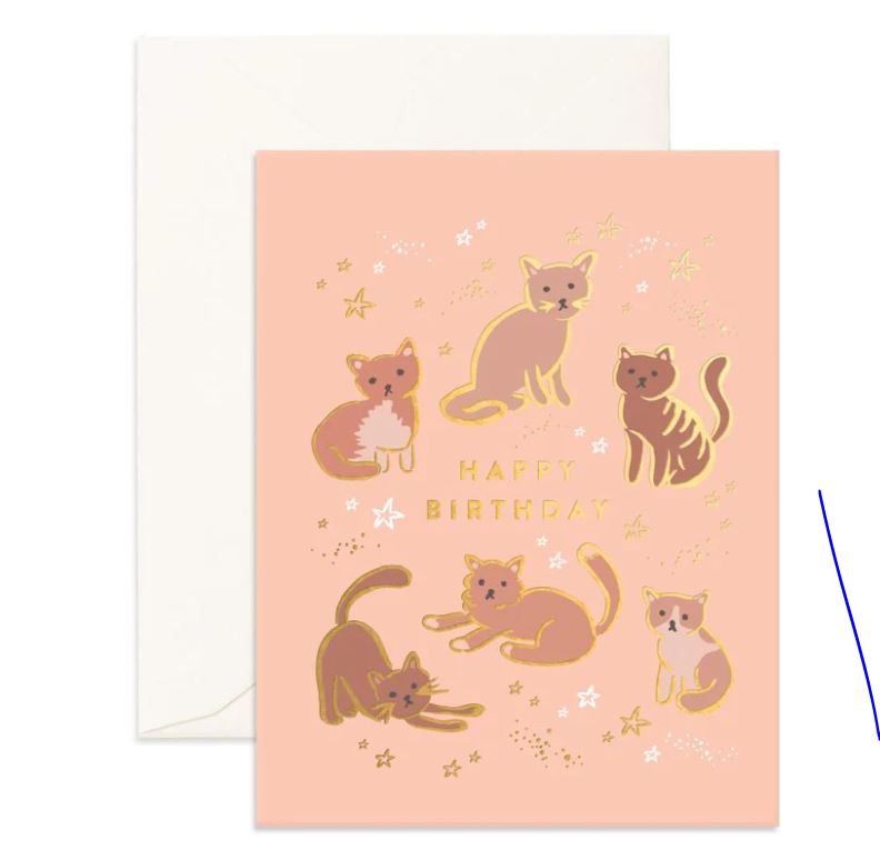 Birthday Greeting Cards Fox and Fallow