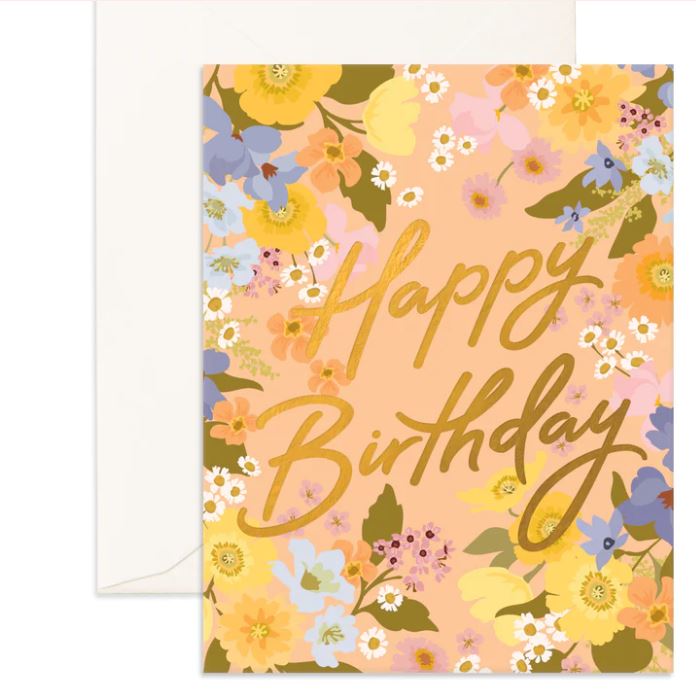 Birthday Greeting Cards Fox and Fallow