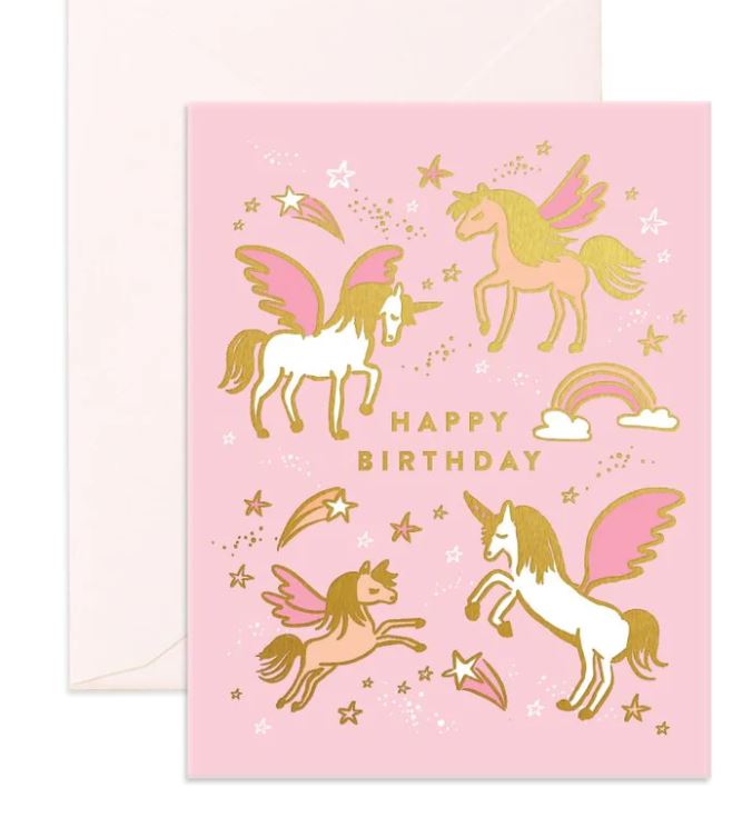 Birthday Greeting Cards Fox and Fallow