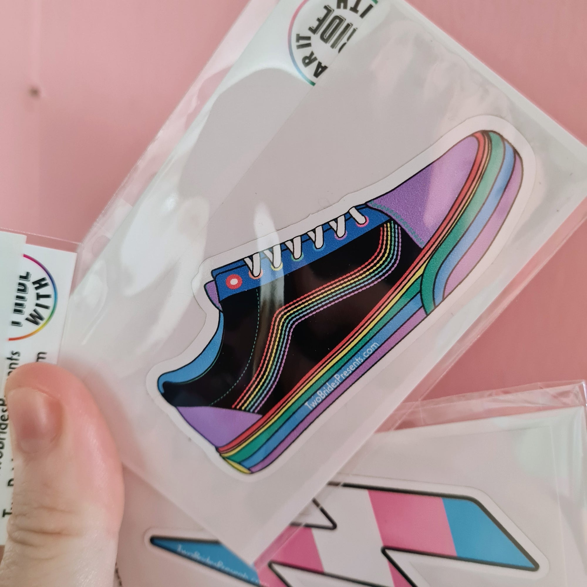 Pride Sticker Two Brides