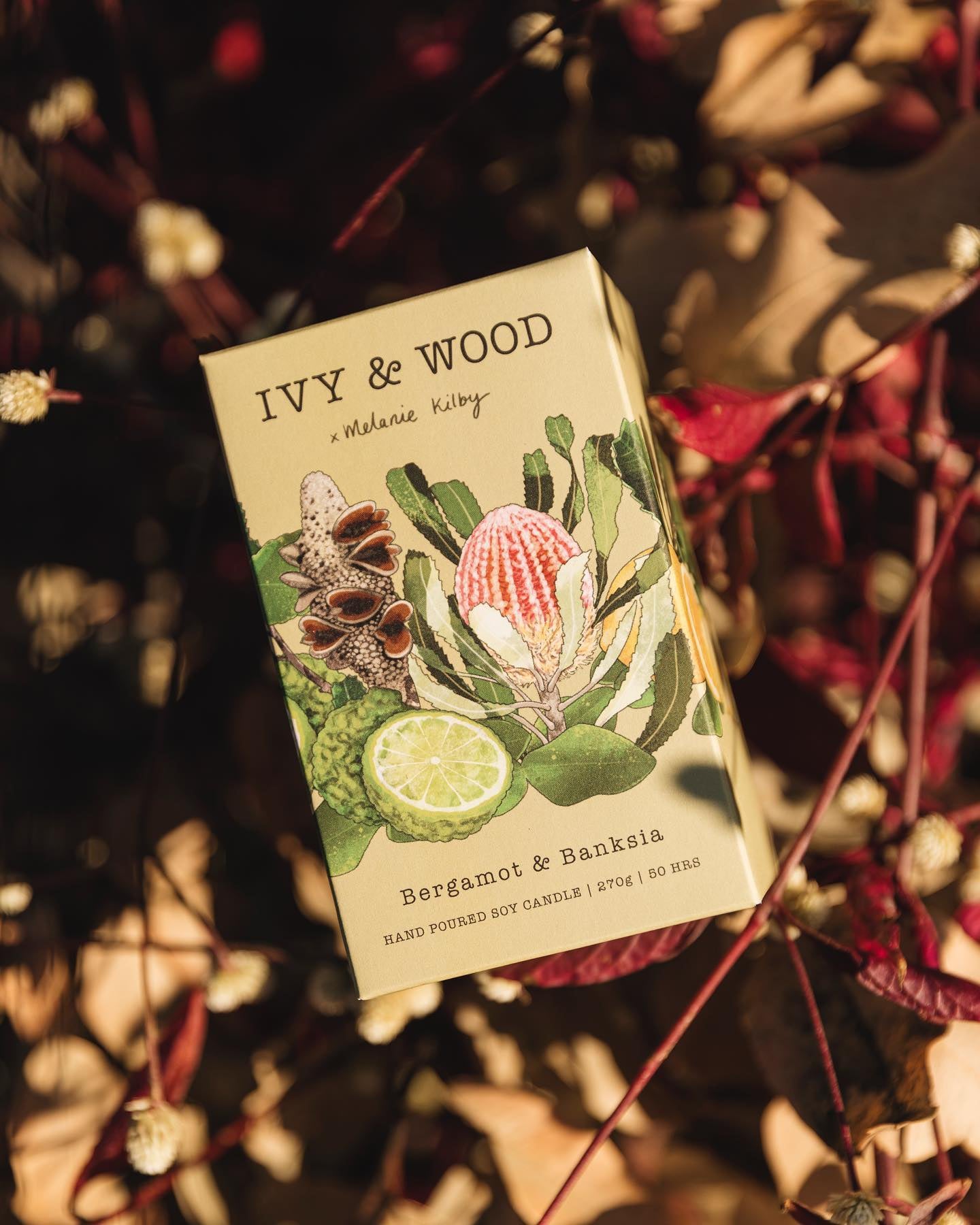 Australiana: Bergamot & Banksia Scented Candle