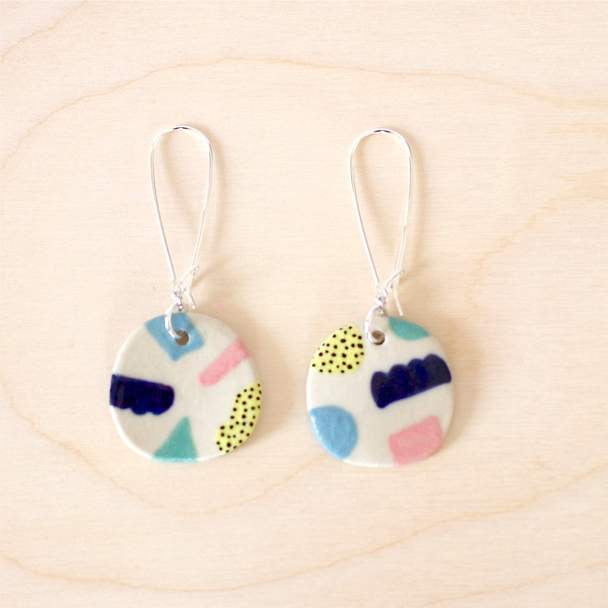 Shuh Creative Drop Earrings - Fun Shapes
