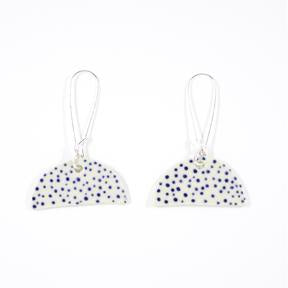 Shuh Creative Drop Earrings - Shibori
