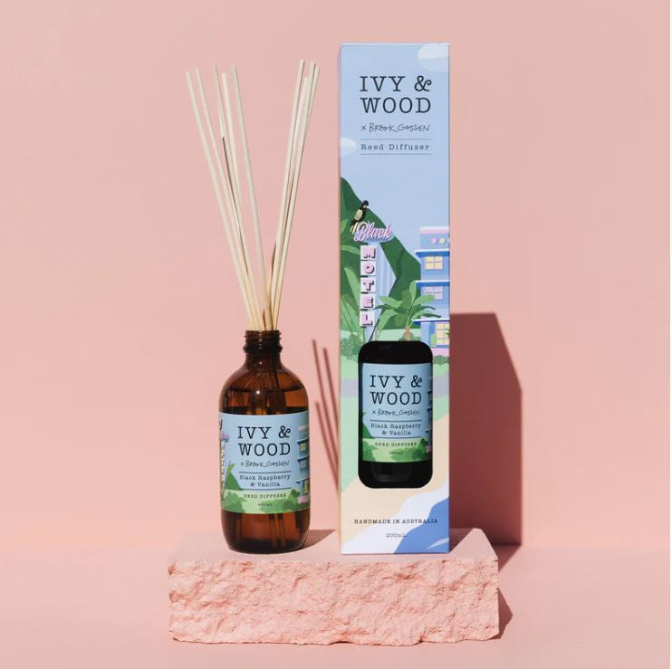 Paradiso: Black Raspberry & Vanilla Reed Diffuser