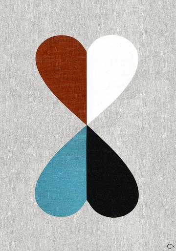 Castle and Things Art Tea Towel