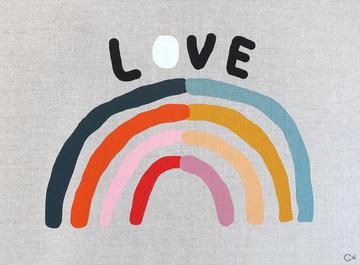 Castle and Things Art Tea Towel