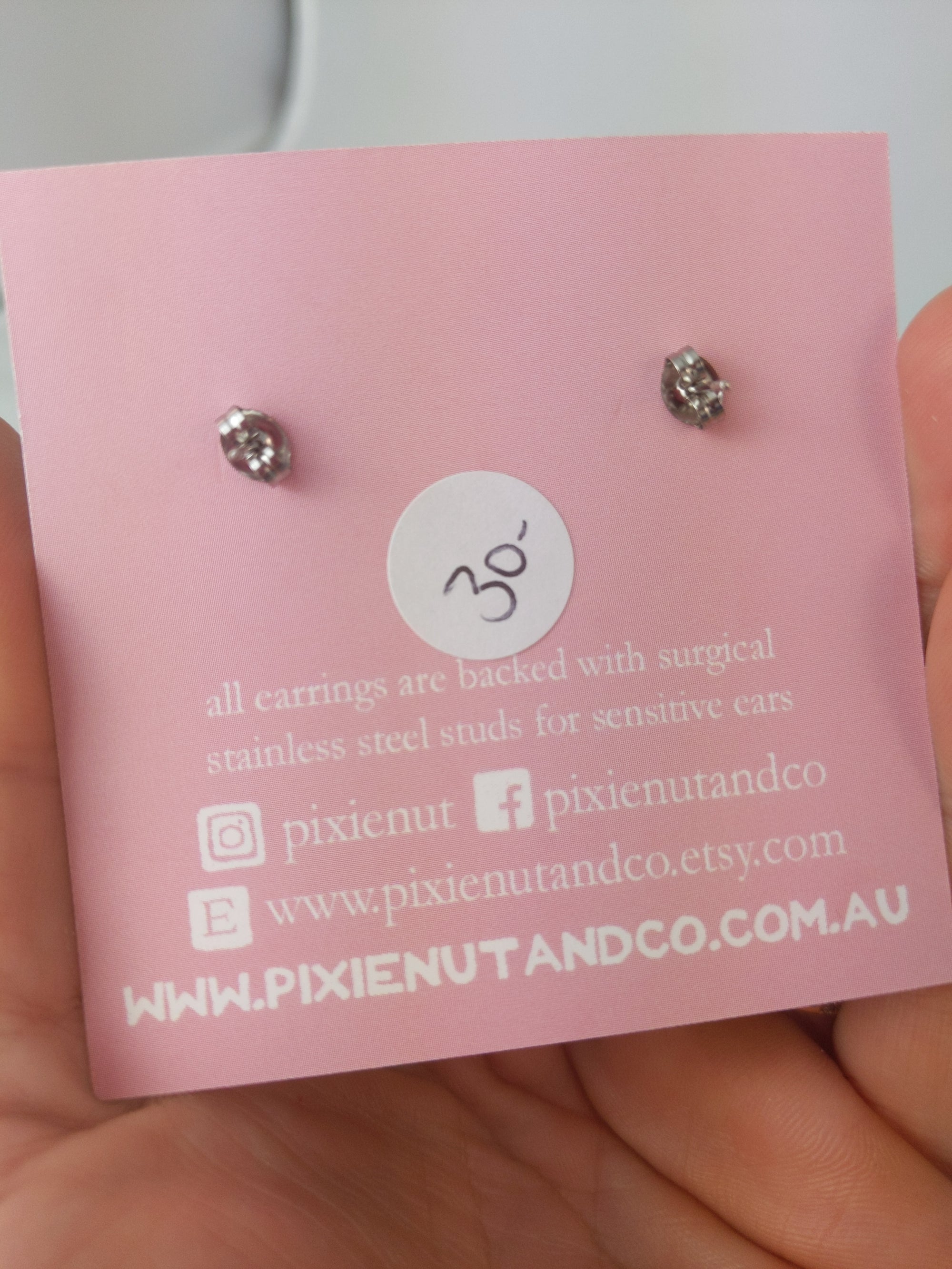 Australian kookaburra earrings