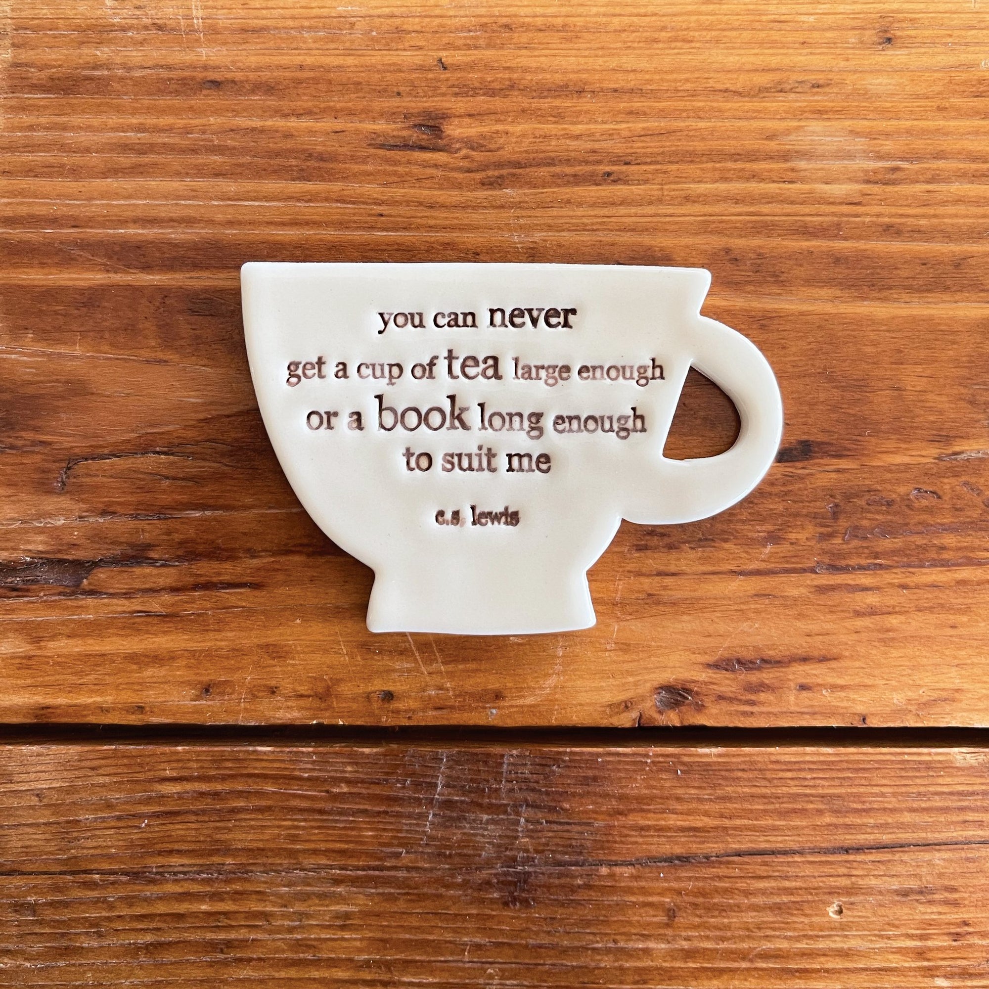 Ceramic teacup magnets