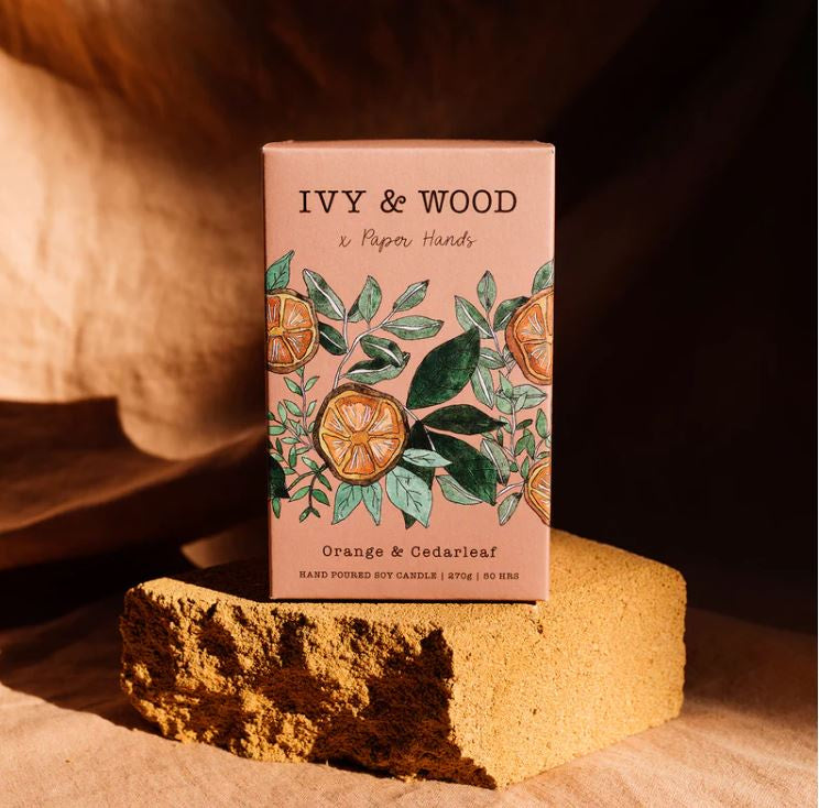 Botanical: Orange & Cedarleaf Scented Candle