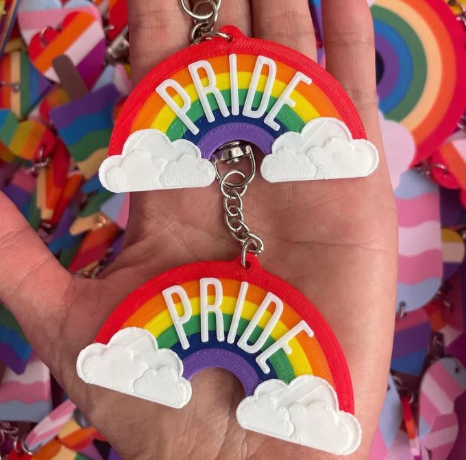 Two Brides Keychains