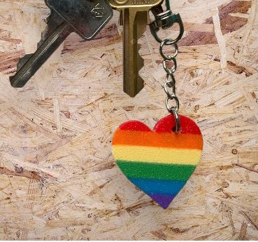 Two Brides Keychains