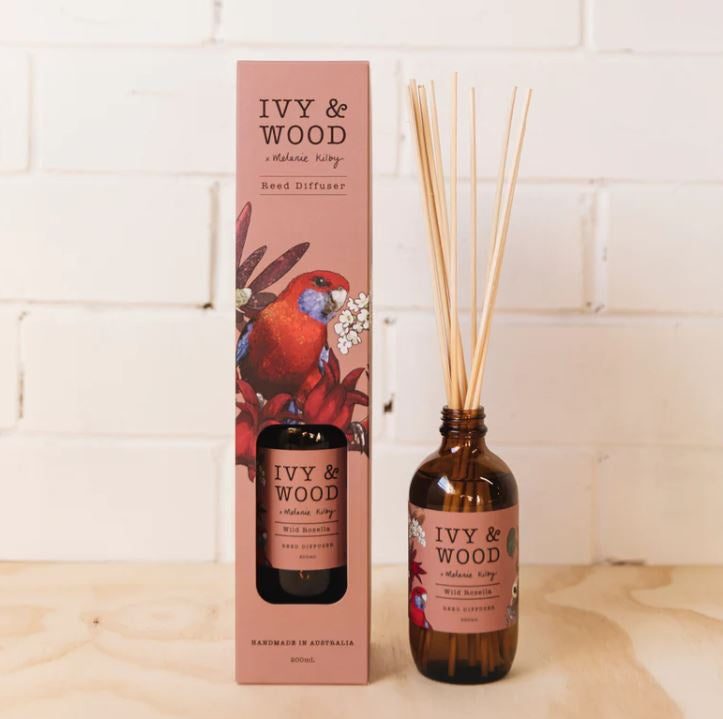 Australiana: Wild Rosella Reed Diffuser