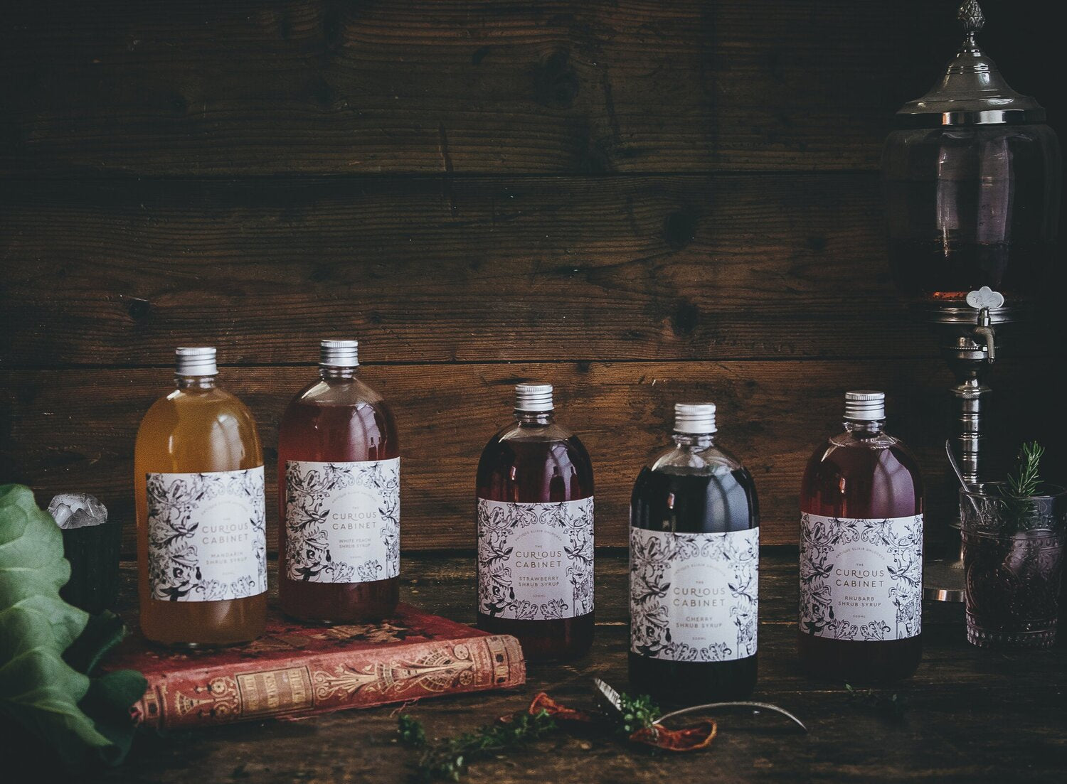 The Curious Cabinet Syrups