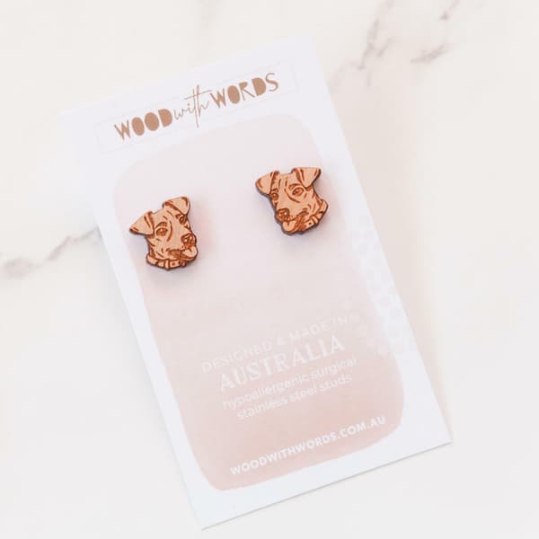 Wooden Dog Studs