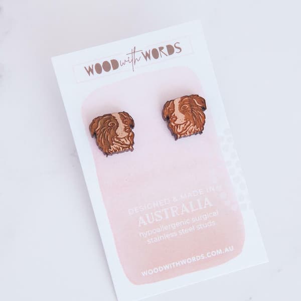 Wooden Dog Studs