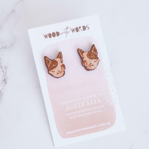 Wooden Dog Studs