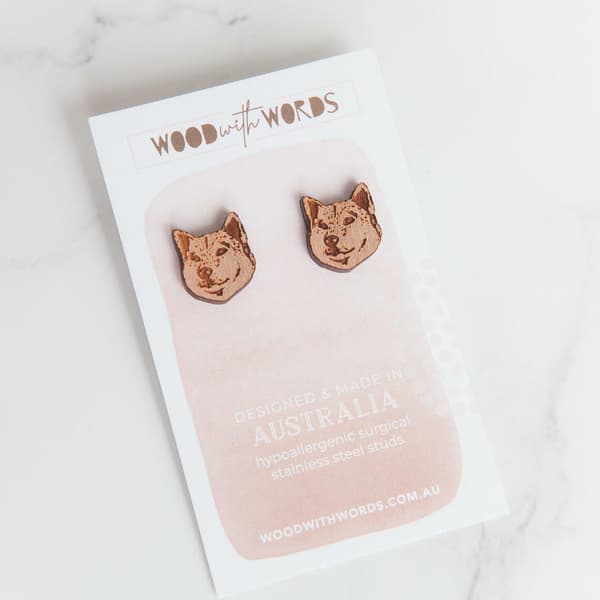 Wooden Dog Studs
