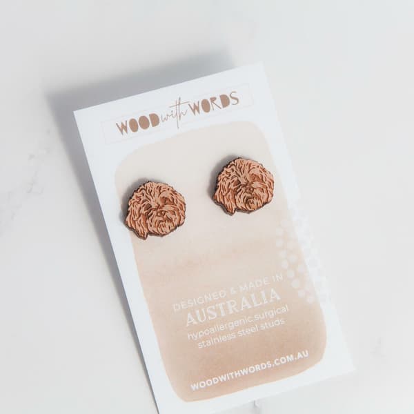 Wooden Dog Studs