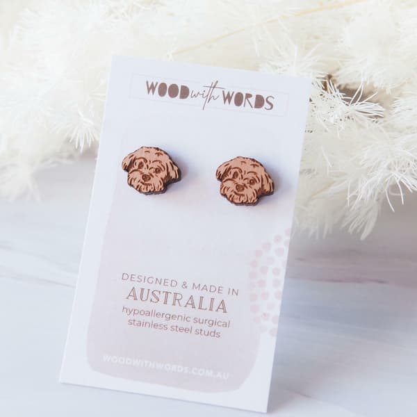 Wooden Dog Studs