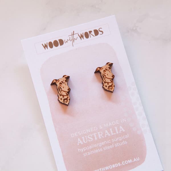 Wooden Dog Studs