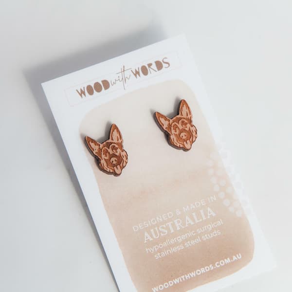 Wooden Dog Studs