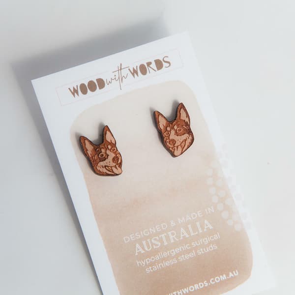 Wooden Dog Studs