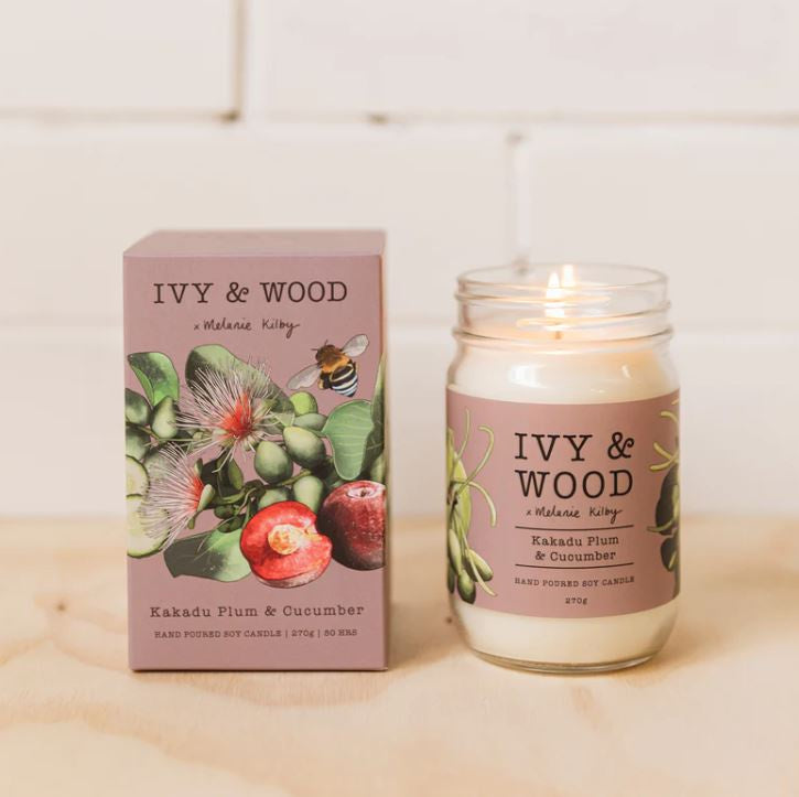 Australiana: Kakadu Plum & Cucumber Scented Candle