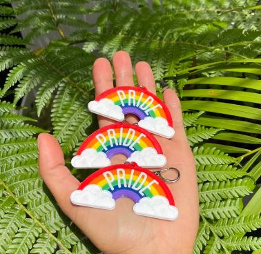 Two Brides Keychains