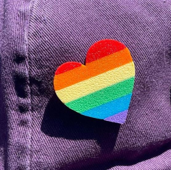 Two Brides Pride Pins