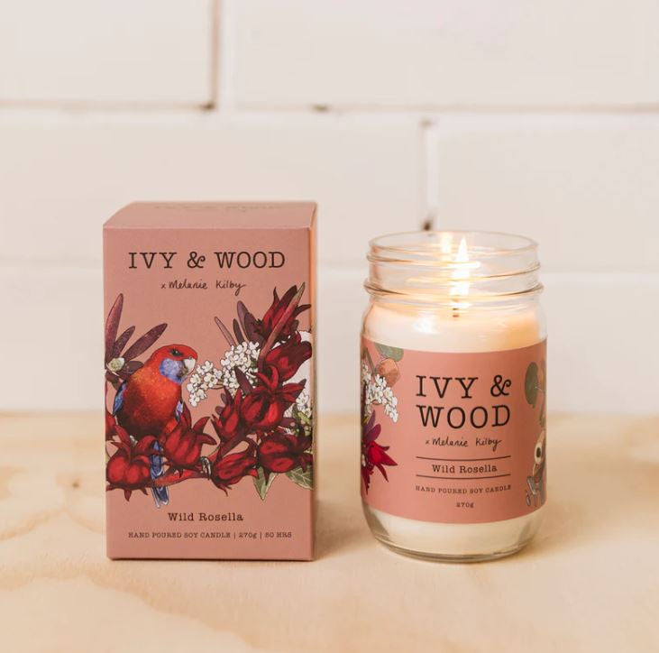 Australiana: Wild Rosella Scented Candle
