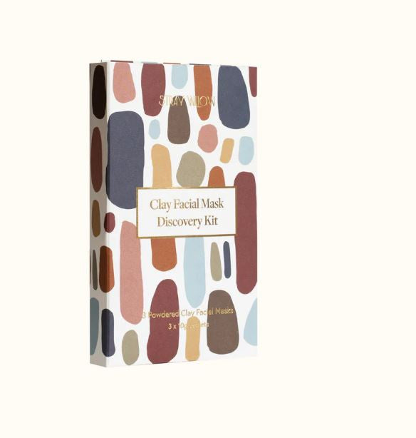 Clay facial mask discovery kit