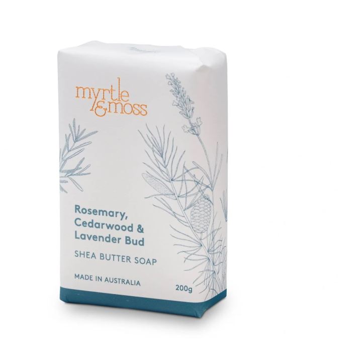 Myrtle and Moss Shea Butter Soap