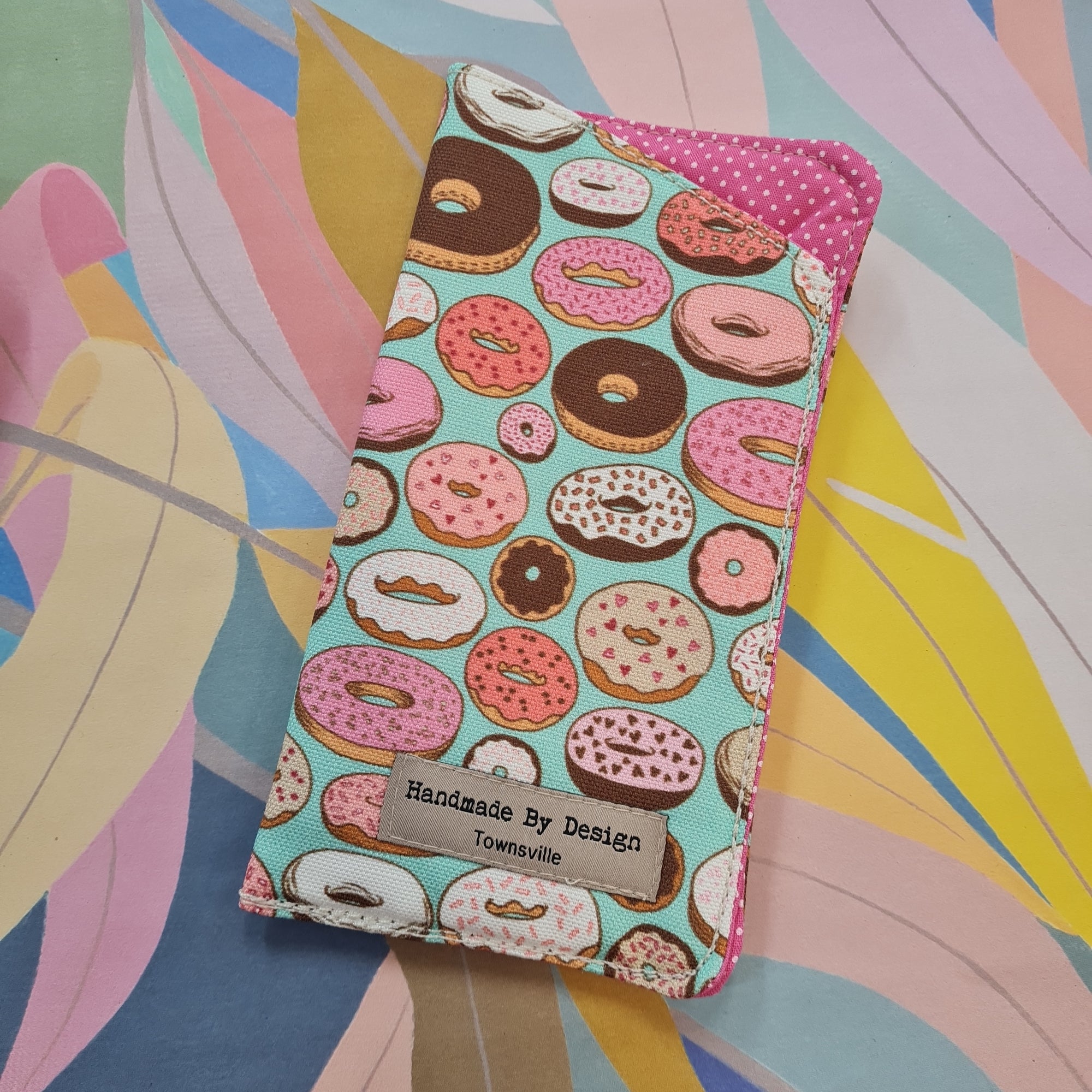 Sunglasses case. Donuts