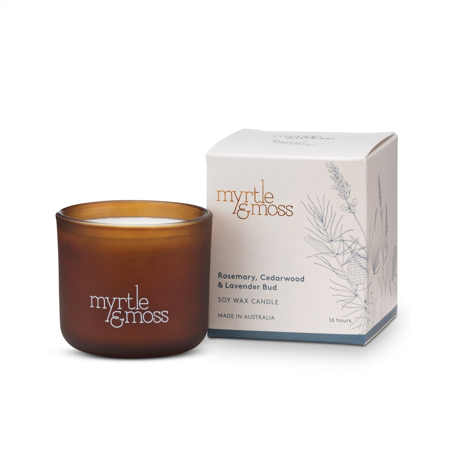 Myrtle and Moss Mini Soy Wax Candle