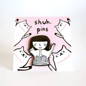 Shuh Creative Pin Brooch