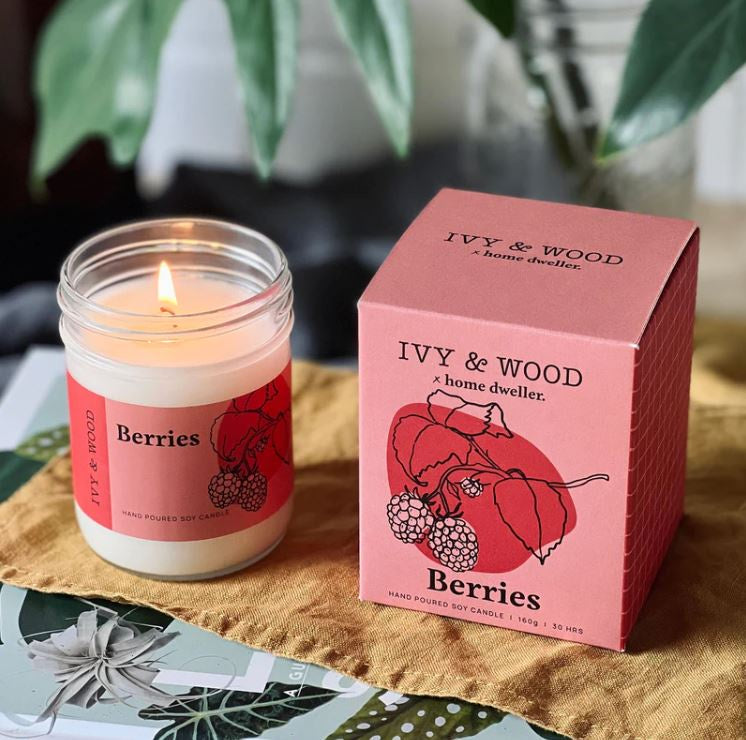 Homebody: Berries Scented Candle