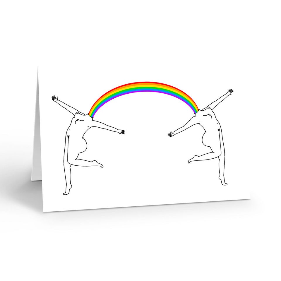 Assorted Rainbow Hug Cards