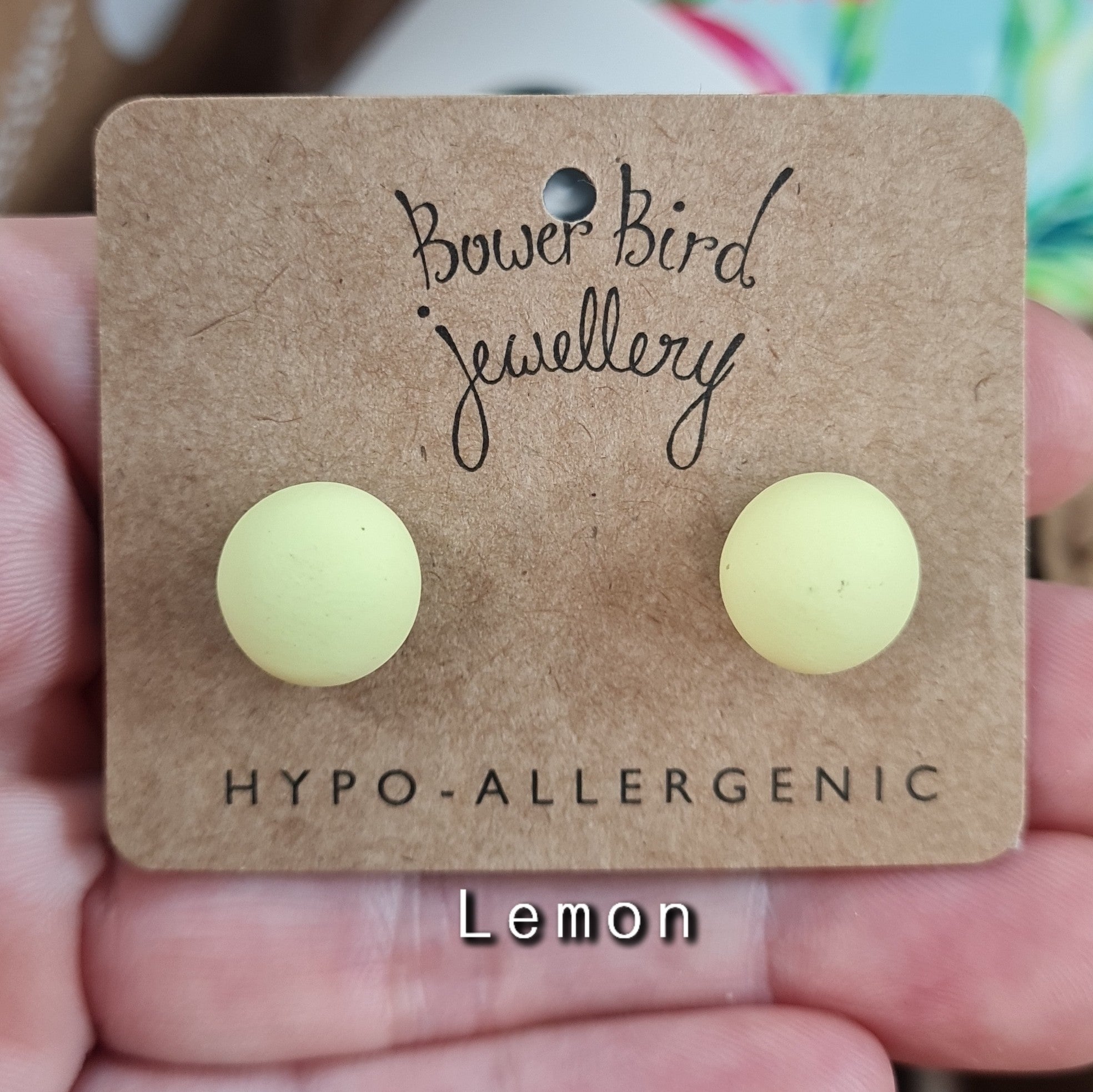 Bower Bird - Earrings BB562 TITANIUM POSTS