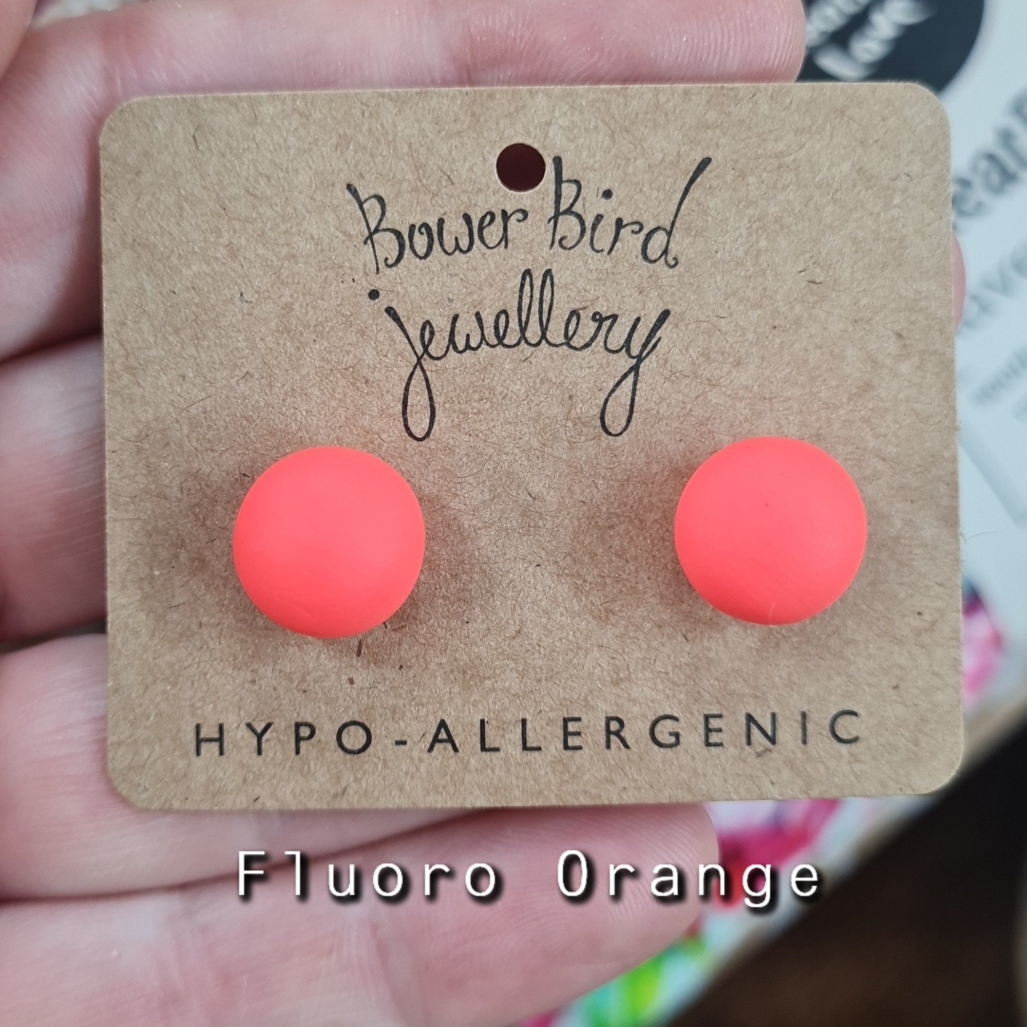 Bower Bird - Earrings BB562 TITANIUM POSTS
